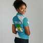Sierra Leone Crest Women Polo Shirt with National Coat of Arms and Flag Colors