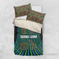 Sierra Leone Bedding Set - Tribal Animal Pattern Featuring Lion Elephant Giraffe and Monkey