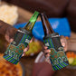 Sierra Leone 4 in 1 Can Cooler Tumbler - Tribal Animal Pattern Featuring Lion Elephant Giraffe and Monkey