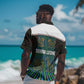 Sierra Leone Hawaiian Shirt - Tribal Animal Pattern Featuring Lion Elephant Giraffe and Monkey