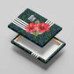 Sierra Leone Canvas Wall Art Red Hibiscus Floral Design