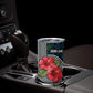 Sierra Leone Tumbler Cup Red Hibiscus Floral Design