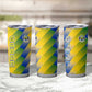 Gabon Flag Tumbler Cup - National Coat of Arms and Vertical Design