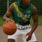 Gabon Sleeveless Hoodie - Black Panther Graphic and Hibiscus Flower Design in National Colors - African Pride