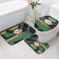 Rooting For Every HBCU Bathroom Set Pan African Kente Pattern - History And Knowledge Torch