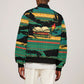 Rooting For Every HBCU Bomber Jacket Pan African Kente Pattern - History And Knowledge Torch