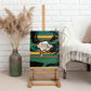 Rooting For Every HBCU Canvas Wall Art Pan African Kente Pattern - History And Knowledge Torch