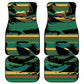 Rooting For Every HBCU Car Mats Pan African Kente Pattern - History And Knowledge Torch