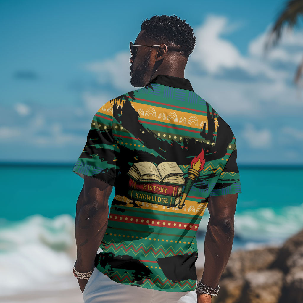 Rooting For Every HBCU Hawaiian Shirt Pan African Kente Pattern - History And Knowledge Torch