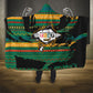 Rooting For Every HBCU Hooded Blanket Pan African Kente Pattern - History And Knowledge Torch
