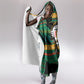 Rooting For Every HBCU Hooded Blanket Pan African Kente Pattern - History And Knowledge Torch