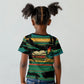 Rooting For Every HBCU Kid T shirt Pan African Kente Pattern - History And Knowledge Torch
