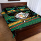 Rooting For Every HBCU Quilt Bed Set Pan African Kente Pattern - History And Knowledge Torch