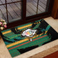 Rooting For Every HBCU Rubber Doormat Pan African Kente Pattern - History And Knowledge Torch
