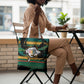 Rooting For Every HBCU Tote Bag Pan African Kente Pattern - History And Knowledge Torch