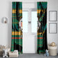 Rooting For Every HBCU Window Curtain Pan African Kente Pattern - History And Knowledge Torch
