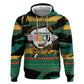 Rooting For Every HBCU Zip Hoodie Pan African Kente Pattern - History And Knowledge Torch