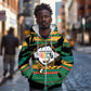 Rooting For Every HBCU Zip Hoodie Pan African Kente Pattern - History And Knowledge Torch