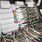 Historically Black Colleges Universities HBCU Back Car Seat Cover Pan African Colors Tribal Pattern Typography