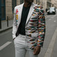 Historically Black Colleges Universities HBCU Blazer Pan African Colors Tribal Pattern Typography