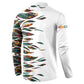 Historically Black Colleges Universities HBCU Button Sweatshirt Pan African Colors Tribal Pattern Typography