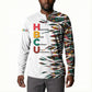 Historically Black Colleges Universities HBCU Button Sweatshirt Pan African Colors Tribal Pattern Typography