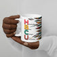 Historically Black Colleges Universities HBCU Ceramic Mug Pan African Colors Tribal Pattern Typography