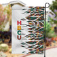 Historically Black Colleges Universities HBCU Garden Flag Pan African Colors Tribal Pattern Typography