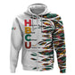Historically Black Colleges Universities HBCU Hoodie Pan African Colors Tribal Pattern Typography