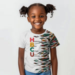 Historically Black Colleges Universities HBCU Kid T shirt Pan African Colors Tribal Pattern Typography