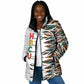 Historically Black Colleges Universities HBCU Padded Jacket Pan African Colors Tribal Pattern Typography