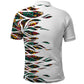 Historically Black Colleges Universities HBCU Polo Shirt Pan African Colors Tribal Pattern Typography