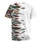 Historically Black Colleges Universities HBCU Rugby Jersey Pan African Colors Tribal Pattern Typography