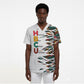 Historically Black Colleges Universities HBCU Scrub Top Pan African Colors Tribal Pattern Typography