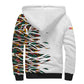 Historically Black Colleges Universities HBCU Sherpa Hoodie Pan African Colors Tribal Pattern Typography