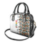 Historically Black Colleges Universities HBCU Shoulder Handbag Pan African Colors Tribal Pattern Typography