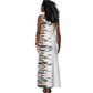 Historically Black Colleges Universities HBCU Tank Maxi Dress Pan African Colors Tribal Pattern Typography