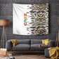 Historically Black Colleges Universities HBCU Tapestry Pan African Colors Tribal Pattern Typography