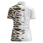 Historically Black Colleges Universities HBCU Women Polo Shirt Pan African Colors Tribal Pattern Typography