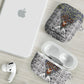 HBCU Black History Legacy AirPods Case Word Cloud African Shield Knowledge Book