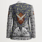 HBCU Black History Legacy Blazer Word Cloud African Shield Knowledge Book