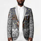 HBCU Black History Legacy Blazer Word Cloud African Shield Knowledge Book