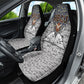 HBCU Black History Legacy Car Seat Cover Word Cloud African Shield Knowledge Book