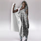 HBCU Black History Legacy Hooded Blanket Word Cloud African Shield Knowledge Book