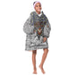 HBCU Black History Legacy Kid Wearable Blanket Hoodie Word Cloud African Shield Knowledge Book