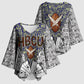 HBCU Black History Legacy Kimono Sleeve Blouse Word Cloud African Shield Knowledge Book