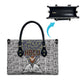 HBCU Black History Legacy Leather Bag Word Cloud African Shield Knowledge Book