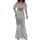 HBCU Black History Legacy Mermaid Dress Word Cloud African Shield Knowledge Book