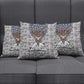 HBCU Black History Legacy Pillow Cover Word Cloud African Shield Knowledge Book