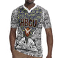 HBCU Black History Legacy Rugby Jersey Word Cloud African Shield Knowledge Book